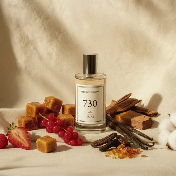 Perfumy damskie PURE 730 50 ml FM WORLD – zdjęcie aranżacyjne