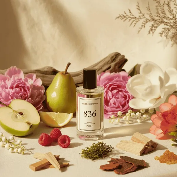 Perfumy damskie PURE 836 50 ml FM WORLD – zdjęcie aranżacyjne