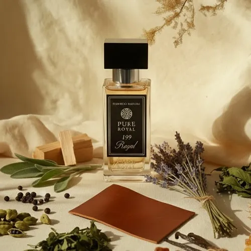Perfumy męskie PURE ROYAL 199 ROYAL 50 ml FM WORLD – zdjęcie aranżacyjne