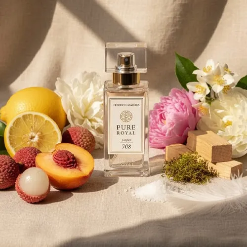 PERFUMY DAMSKIE PURE ROYAL 708 FM WORLD – zdjęcie aranżacyjne
