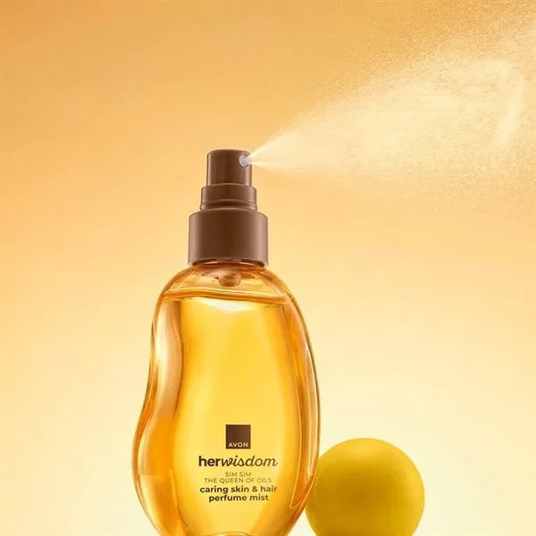 Pielęgnująca perfumowana mgiełka do ciała i włosów Sim sim 100 ml AVON – zdjęcie 2