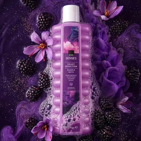 Płyn do kąpieli Velvet Seduction Senses 1000 ml AVON – zdjęcie 2
