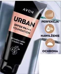 Podkład do twarzy SPF Miejskie S.O.S AVON