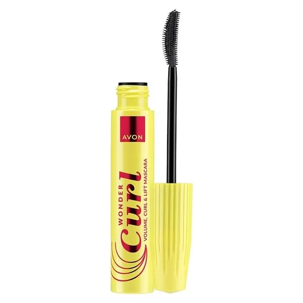 Podkręcająco-unoszący tusz do rzęs WonderCurl Blackest Black 10 ml AVON