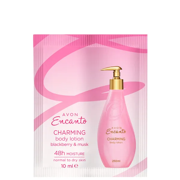 Próbka Nawilżający balsam do ciała Encanto Charming AVON
