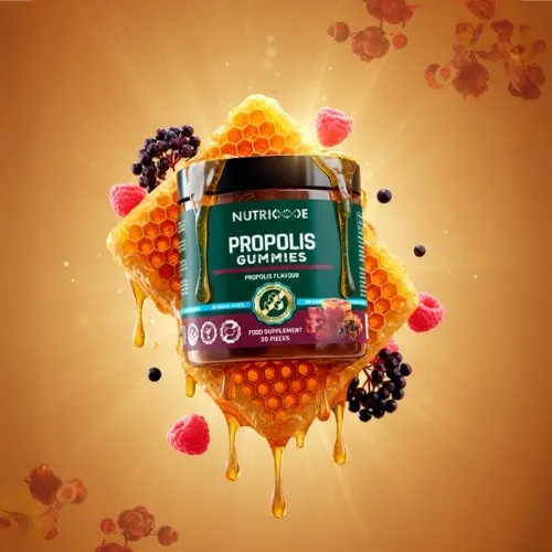 Propolis Pro Gummies 120 g NUTRICODE FM WORLD – zdjęcie aranżacyjne