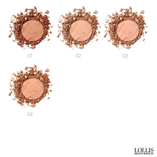 Puder BB 04 12 g LOLLIS – zdjęcie aranżacyjne