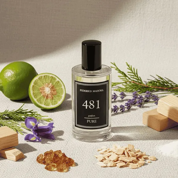 PURE 481 - PERFUMY MĘSKIE 50 ML FM WORLD – zdjęcie aranżacyjne