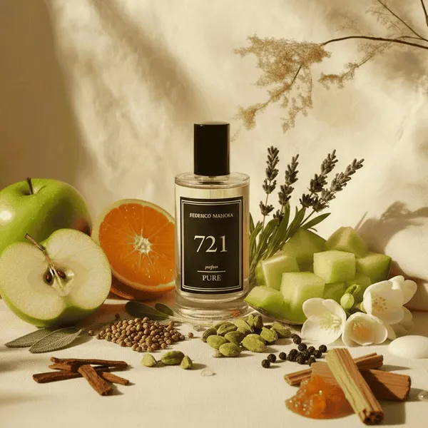 PURE 721 - PERFUMY MĘSKIE 50 ML FM WORLD – zdjęcie aranżacyjne