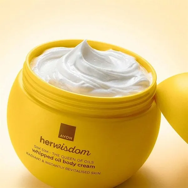 Puszysty olejkowy krem do ciała Sim sim 180 ml AVON – zdjęcie 2