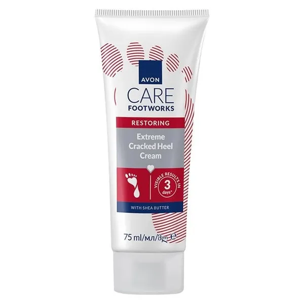 Regenerujący 3-dniowy krem na popękane pięty Foot Works 75 ml AVON