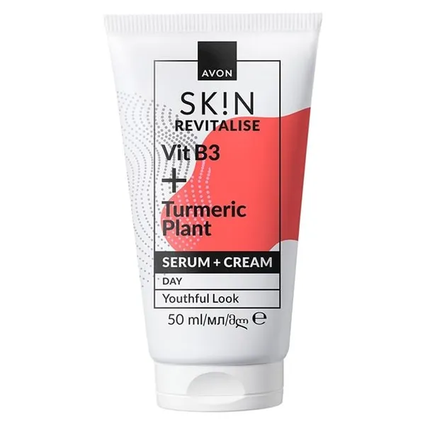 Rewitalizujące serum i krem do twarzy na dzień 2 w 1 50 ml AVON