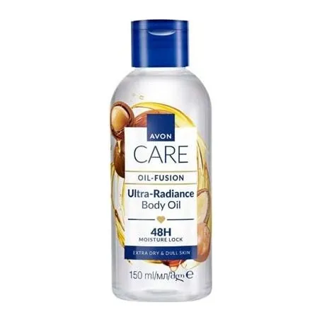 Rozświetlający olejek do ciała z olejkami Avon Care 150 ml