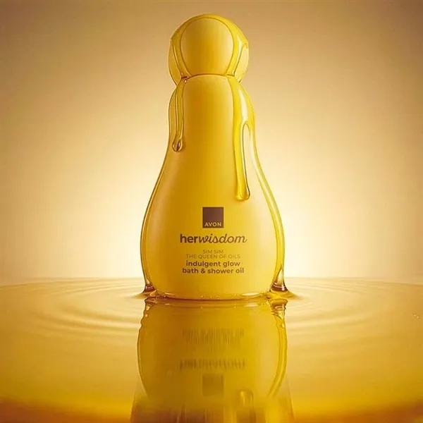 Rozświetlający olejek do kąpieli i pod prysznic Sim sim 180 ml AVON – zdjęcie 2