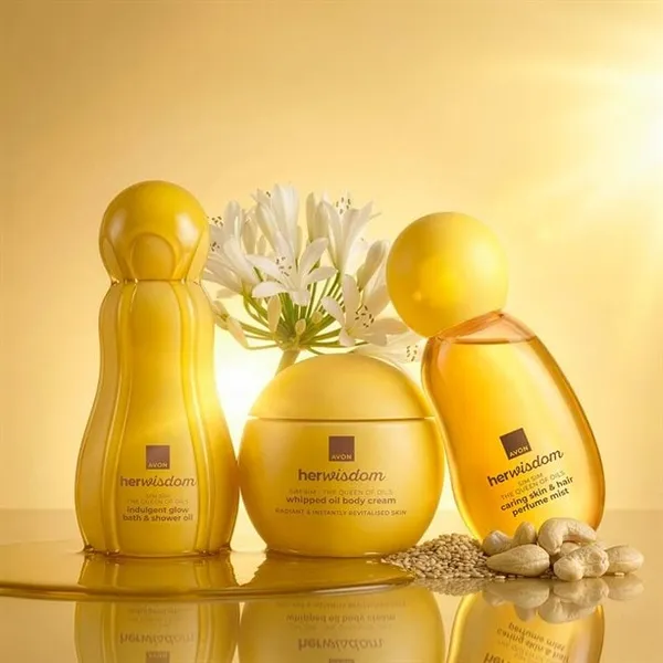 Rozświetlający olejek do kąpieli i pod prysznic Sim sim 180 ml AVON – zdjęcie 6