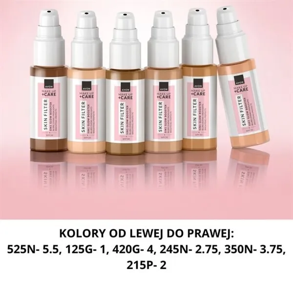 Rozświetlający tint do twarzy 5 w 1 z SPF 30 Makeup + Care odcień 1 30 ml AVON – zdjęcie 2