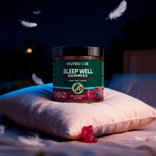 Sleep Well Gummies 120 g NUTRICODE FM WORLD – zdjęcie aranżacyjne