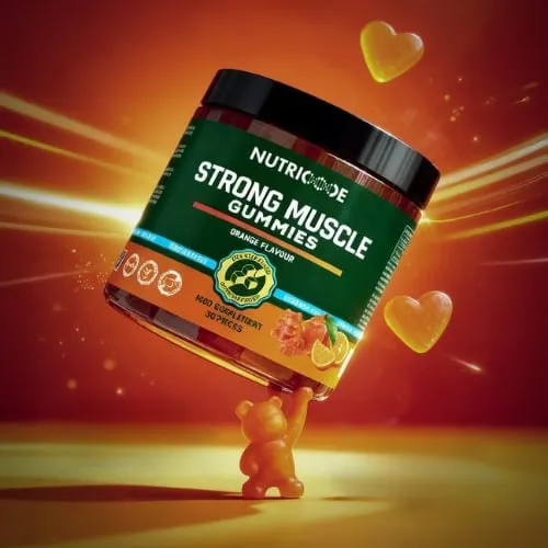 Strong Muscle Gummies NUTRICODE FM WORLD – zdjęcie aranżacyjne