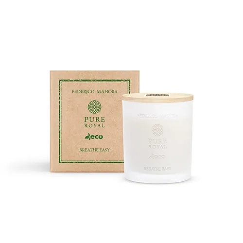 Świeca sojowa Breathe Easy 180 ml PURE ROYAL ECO FM WORLD