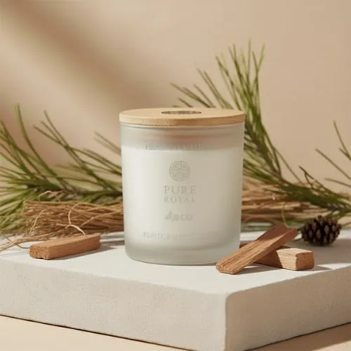 Świeca sojowa Perfect Satisfaction 180 ml PURE ROYAL ECO FM WORLD – zdjęcie aranżacyjne