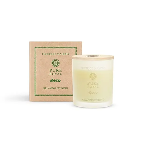 Świeca sojowa Relaxing Evening 180 ml PURE ROYAL ECO FM WORLD