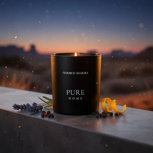 Świeca zapachowa Home Ritual 473 150 g PURE FM WORLD – zdjęcie aranżacyjne