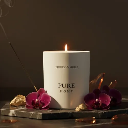 Świeca zapachowa Home Ritual 809 150 g PURE ROYAL FM WORLD – zdjęcie aranżacyjne
