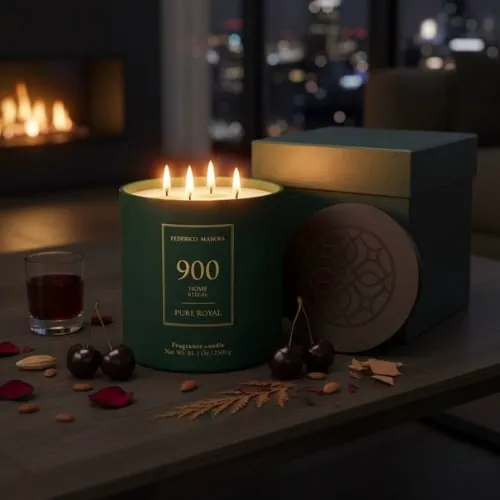 Świeca zapachowa Home Ritual 900 2,5 kg PURE ROYAL FM WORLD – zdjęcie aranżacyjne