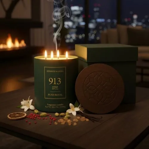 Świeca zapachowa Home Ritual 913 2,5 kg PURE ROYAL FM WORLD – zdjęcie aranżacyjne
