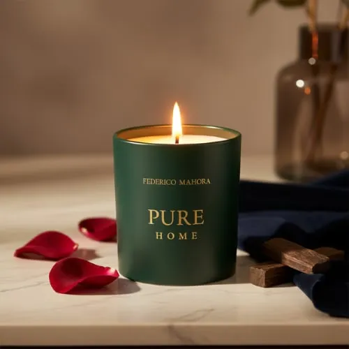 Świeca zapachowa Home Ritual 995 150 g PURE ROYAL FM WORLD – zdjęcie aranżacyjne