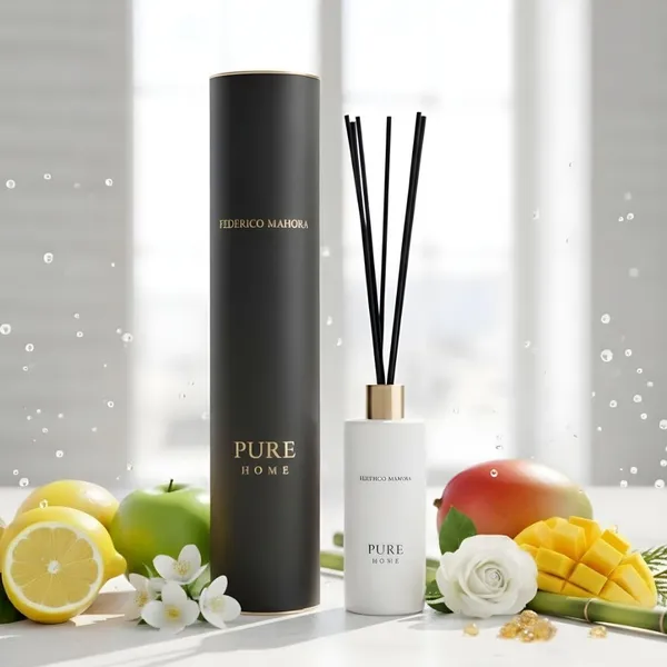 Trzcinki zapachowe Home Ritual 33 100 ml PURE BLACK EDITION FM WORLD – zdjęcie aranżacyjne