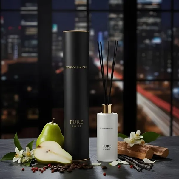 Trzcinki zapachowe Home Ritual 366 100 ml PURE ROYAL BLACK EDITION FM WORLD – zdjęcie aranżacyjne