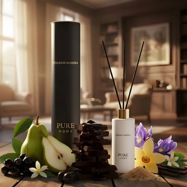Trzcinki zapachowe Home Ritual 413 100 ml PURE BLACK EDITION FM WORLD – zdjęcie aranżacyjne