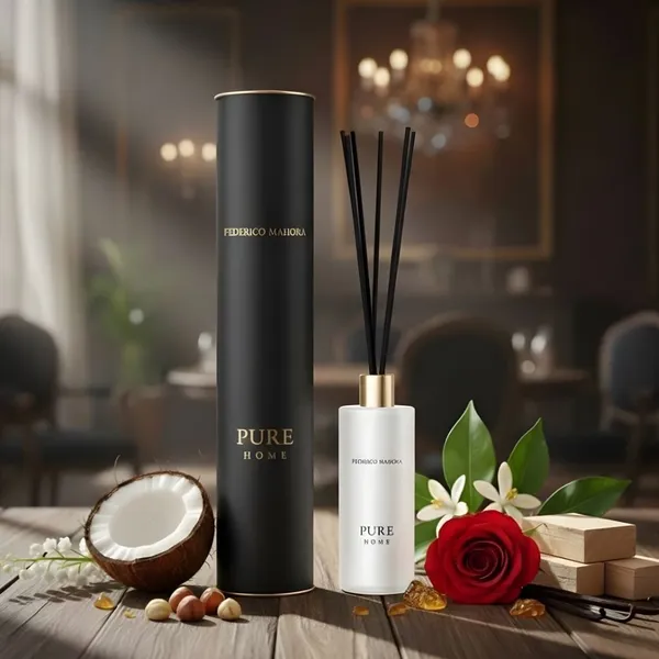 Trzcinki zapachowe Home Ritual 436 100 ml PURE BLACK EDITION FM WORLD – zdjęcie aranżacyjne