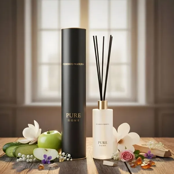 Trzcinki zapachowe Home Ritual 81 100 ml PURE BLACK EDITION FM WORLD – zdjęcie aranżacyjne
