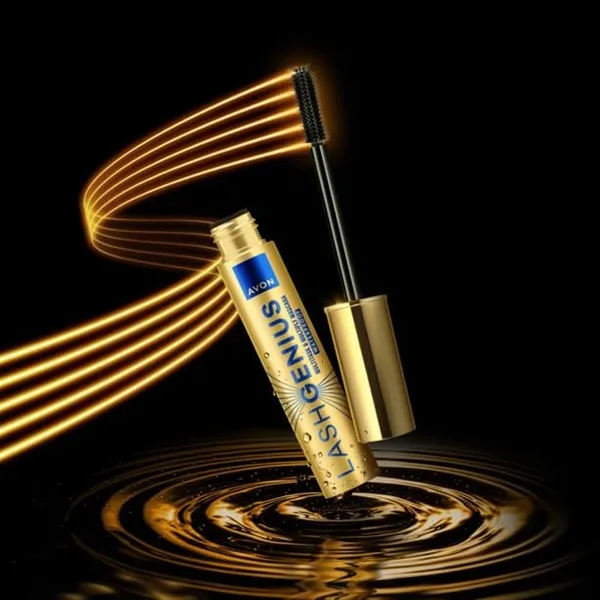 Tusz Geniusz – wersja wodoodporna Brown Black 10 ml AVON – zdjęcie 3