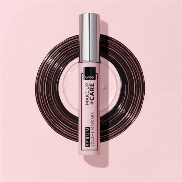 Tusz-serum do rzęs Makeup + Care Blackest Black 10 ml AVON – zdjęcie 3