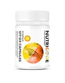 Vit D3 Capsules 3000 IU 11 G NUTRICODE FM WORLD