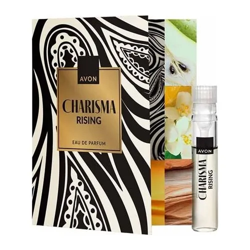 Woda perfumowana Charisma Rising – ulotka z próbką 0,6 ml AVON