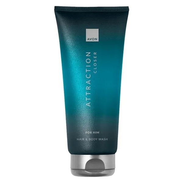 Żel do mycia ciała i włosów Attraction Closer dla Niego 200 ml AVON