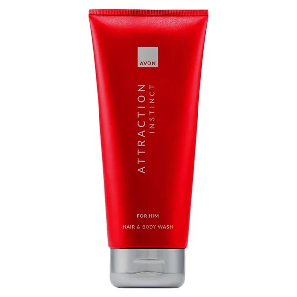 Żel do mycia ciała i włosów Attraction Instinct dla Niego 200 ml AVON