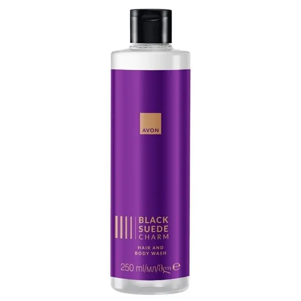 Żel do mycia ciała i włosów Black Suede Charm 250 ml AVON