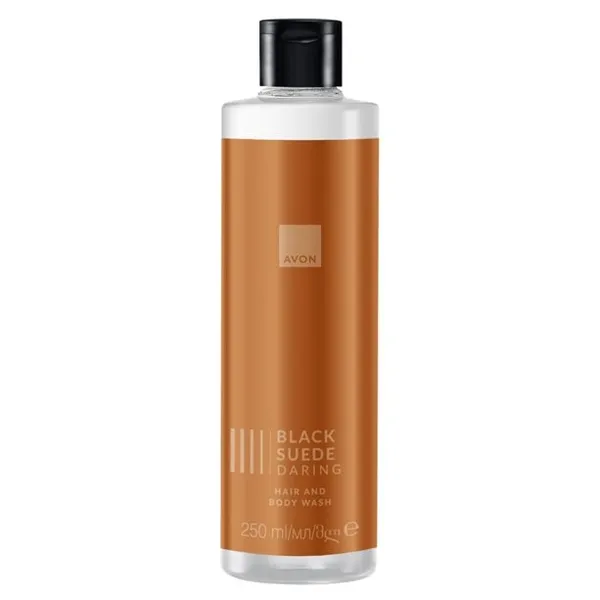 Żel do mycia ciała i włosów Black Suede Daring 250 ml AVON