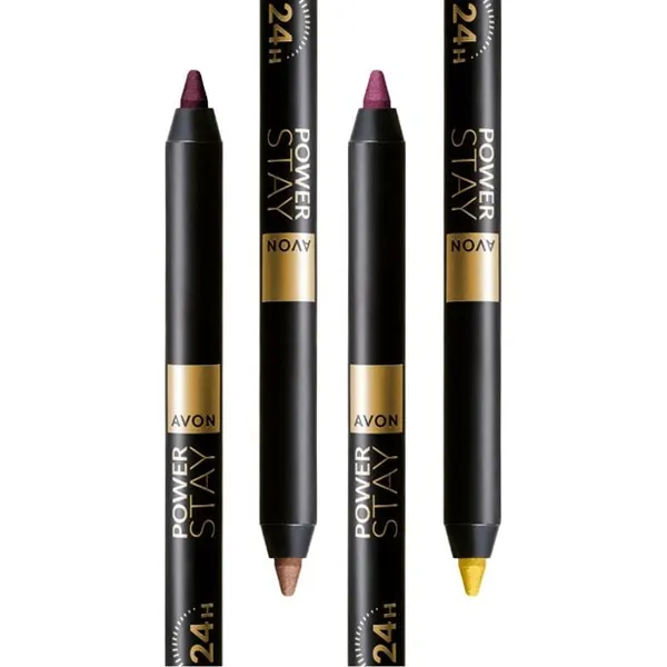 Żelowa kredka do oczu „24 godziny” Power Stay Golden Brown 1,2 g AVON – zdjęcie 4