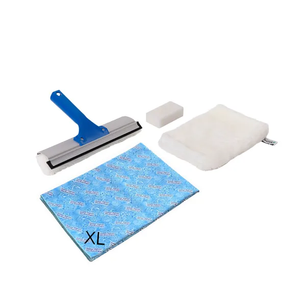 Zestaw Raypath 666 z Ekspresem 25 cm, białą rękawicą, mydłem i niebieskim Sunbeam XL 55 × 55 cm